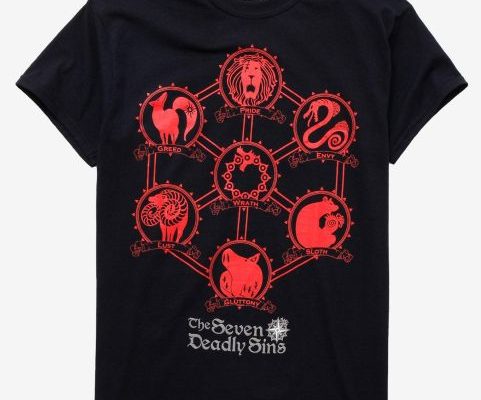 Discovering Unique Seven Deadly Sins Official Merch: A Fan's Paradise